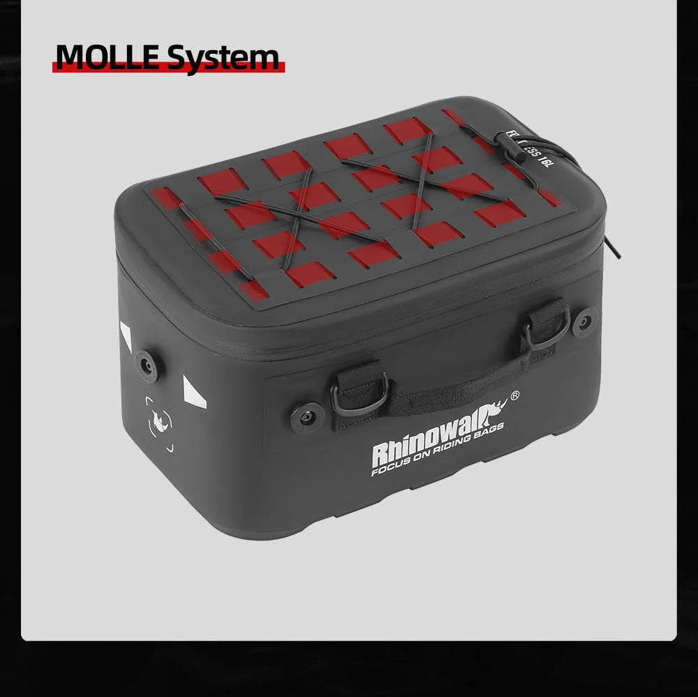 RHINOWALK WATERROOF SIDE CASE EXPANSION BAG 16L