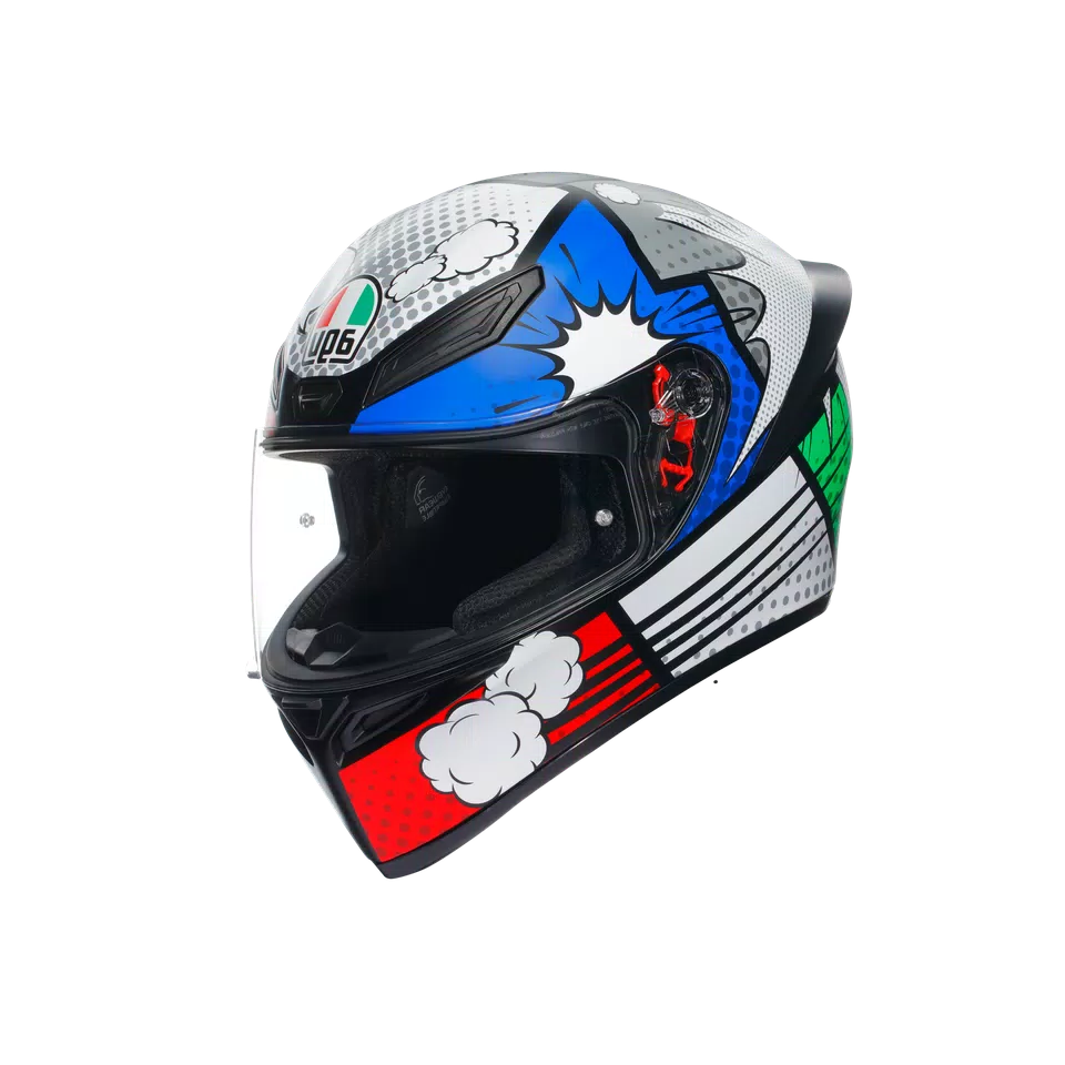 AGV K1 S BANG MATT ITALY/BLUE DOT(E2206)