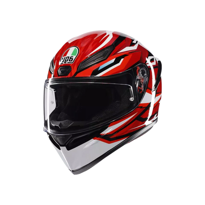 AGV K1 S LION BLACK/RED/WHITE  DOT(E2206)