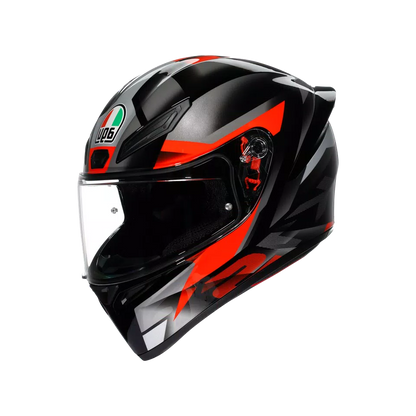 AGV K1 S FASTLAP BLACK/GREY/RED DOT(E2206)