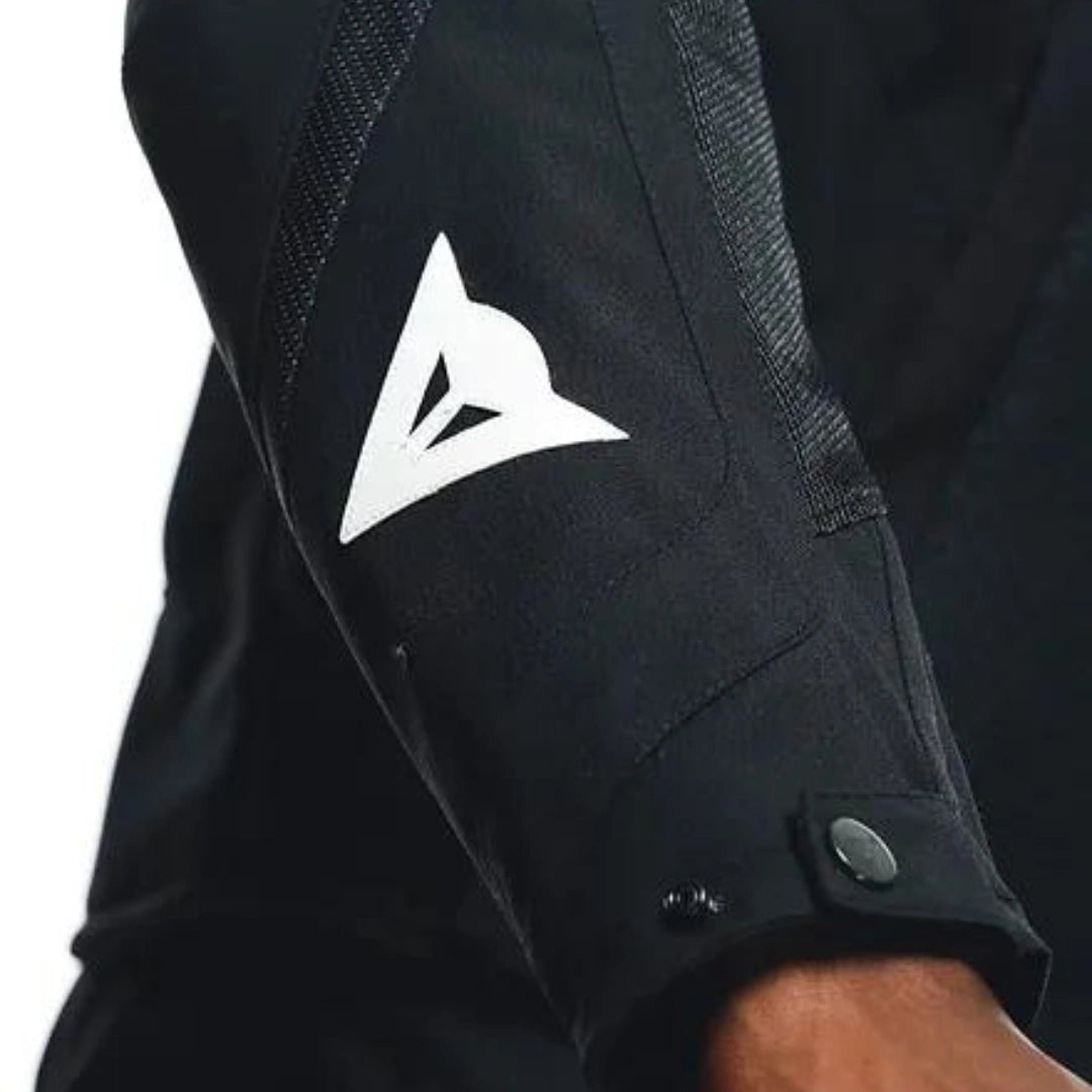 DAINESE ENERGYCA AIR TEX JACKET-BLACK/WHITE