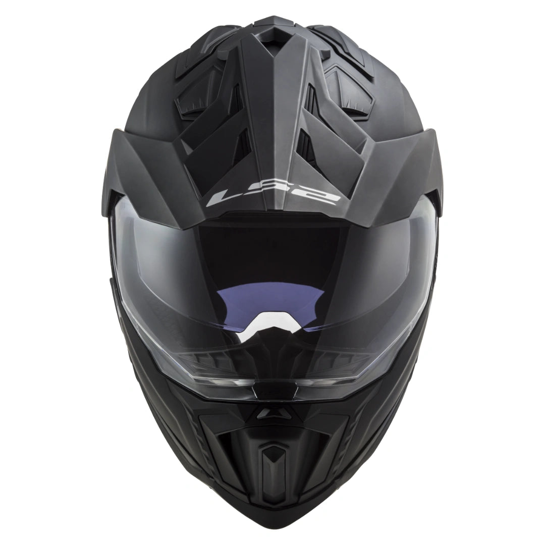 LS2 MX436 PIONEER II SOLID MATT BLACK