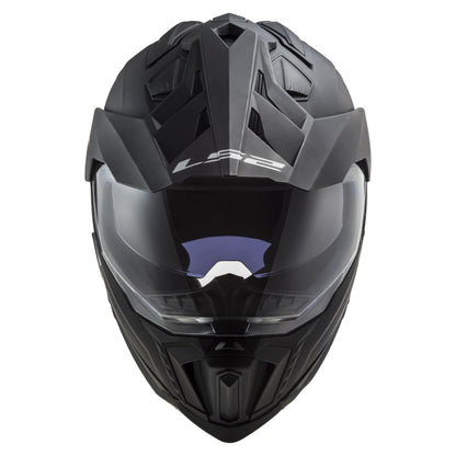 LS2 MX436 PIONEER II SOLID MATT BLACK