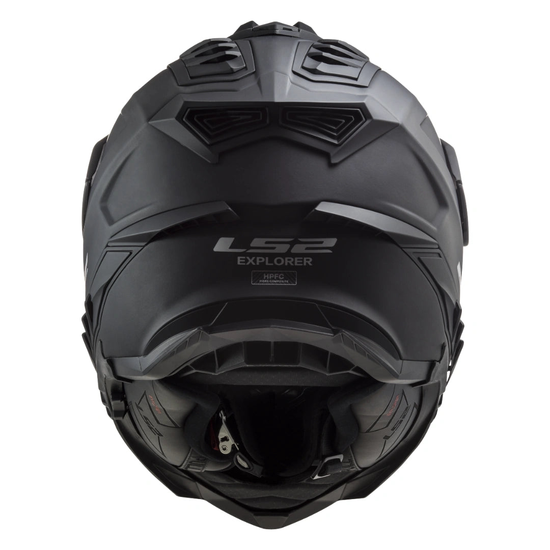 LS2 MX436 PIONEER II SOLID MATT BLACK