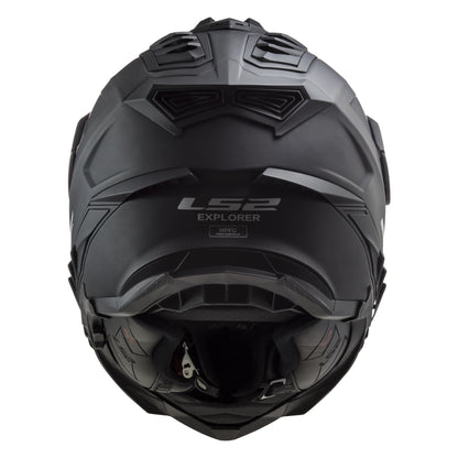 LS2 MX436 PIONEER II SOLID MATT BLACK