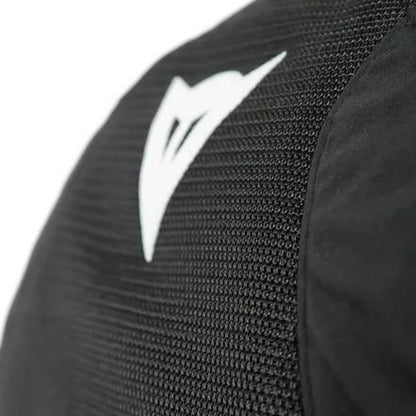 DAINESE AIR FRAME D1 TEX JACKET-BLACK/WHITE/FLUO-RED