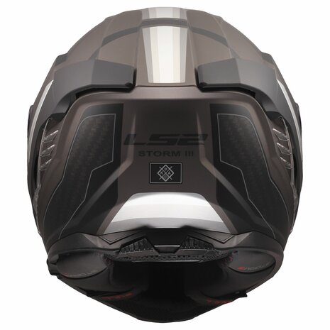 LS2 FF800 STORM III SPORTY MATT BLACK GREY