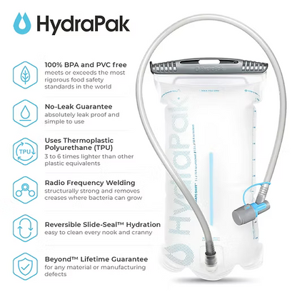 MARINE NEO HYDRATION PACK WITH INCL. HYDRAPAK 2L BLADDER BLACK