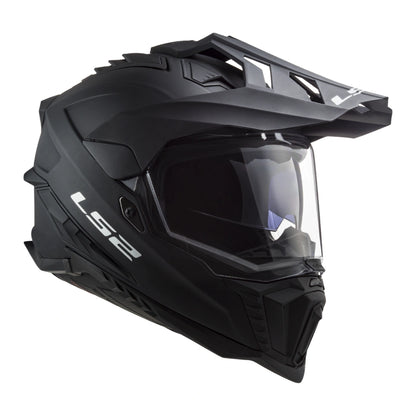 LS2 MX436 PIONEER II SOLID MATT BLACK
