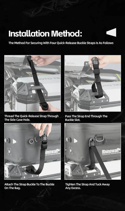 RHINOWALK WATERROOF SIDE CASE EXPANSION BAG 16L