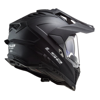 LS2 MX436 PIONEER II SOLID MATT BLACK