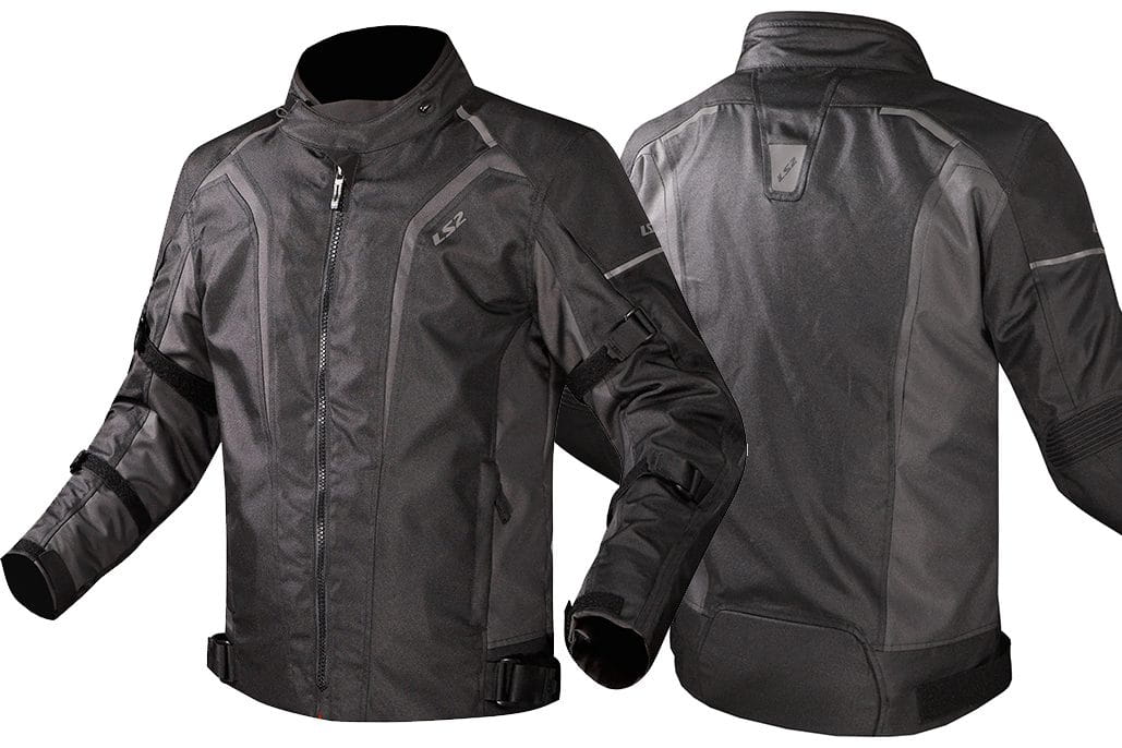 LS2 SEPANG BLACK DARK GREY JACKET