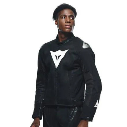 DAINESE ENERGYCA AIR TEX JACKET-BLACK/WHITE