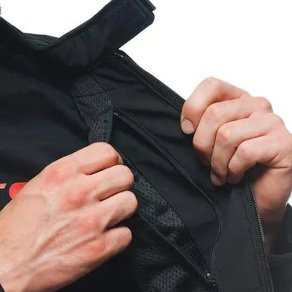 DAINESE IGNITE AIR TEX JACKET BLACK/GRAY-REFLEX