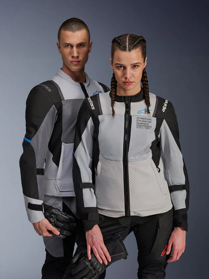 ALPINESTARS ST-2 AIR JACKET-ICE GREY/DARK GREY/BLACK