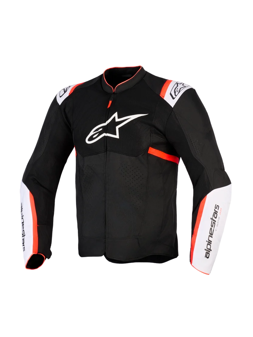 ALPINESTARS T-SPS AIR V2 JACKET BLACK / WHITE / RED FLUO