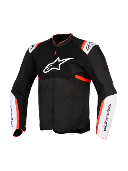 ALPINESTARS T-SPS AIR V2 JACKET BLACK / WHITE / RED FLUO