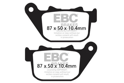 EBC BRAKES-FA387HH FULLY SINTERED - (REAR)