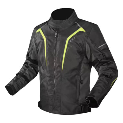 LS2 SEPANG BLACK FLUO-YELLOW JACKET