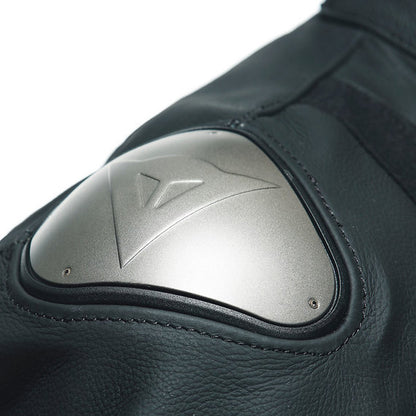 DAINESE SPORTIVA LEATHER JACKET – BLACK-MATT