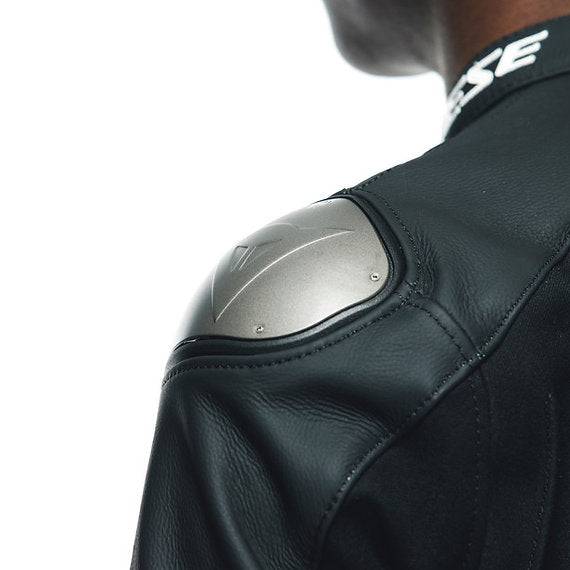 DAINESE SPORTIVA LEATHER JACKET – BLACK-MATT