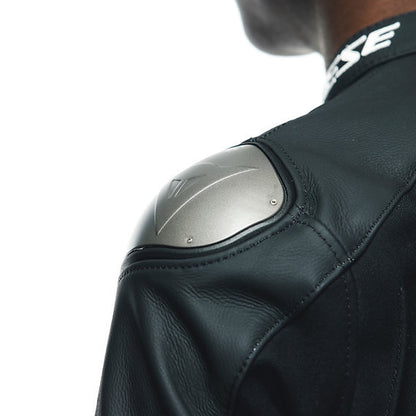 DAINESE SPORTIVA LEATHER JACKET – BLACK-MATT