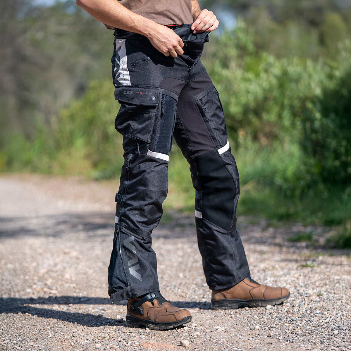 LS2 X MASTER PANTS BLACK