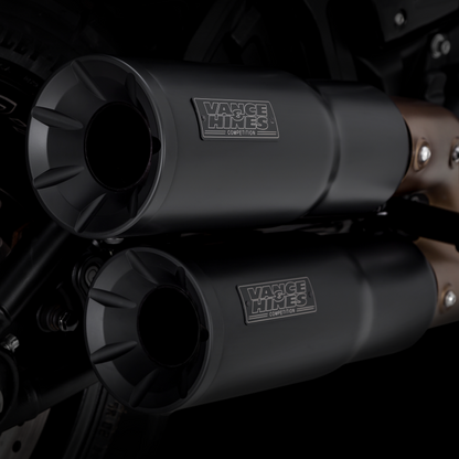 VANCE & HINES HI-OUTPUT SLIP-ONS FAT BOB (Milwaukee-Eight)