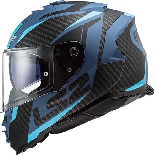 LS2 FF800 STORM II RACER BLUE TITANIUM