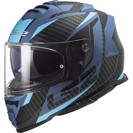 LS2 FF800 STORM II RACER BLUE TITANIUM