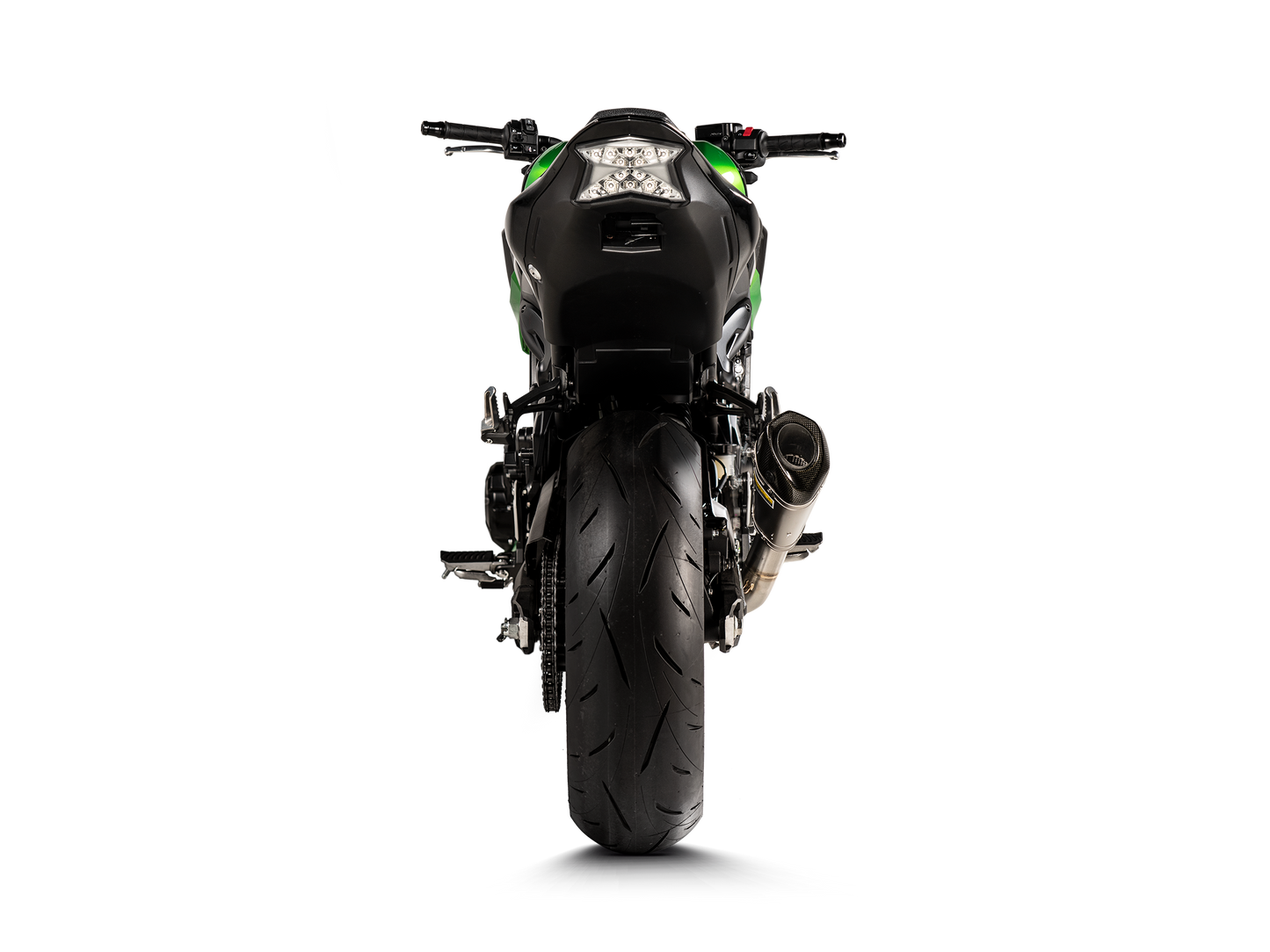 AKRAPOVIĆ SLIP-ON LINE (TITANIUM) FOR KAWASAKI Z900 2020-2024