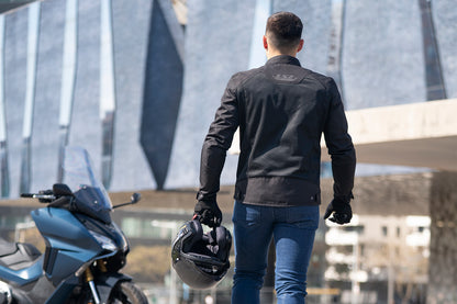 LS2 BREEZE MAN JACKET BLACK RED