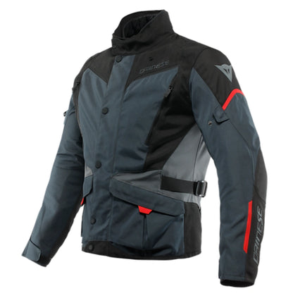 DAINESE TEMPEST 3D-DRY® JACKET-EBONY/BLACK/LAVA-RED