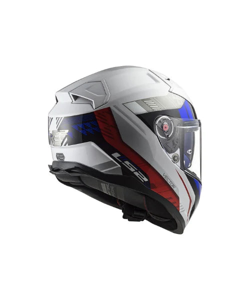 LS2 VECTOR II STYLUS WHITE FLUO RED