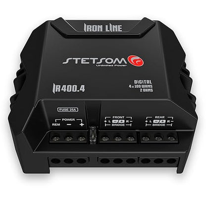 STETSOM IRON LINE 4 CHANNEL AMPLIFIER – IR 400.4