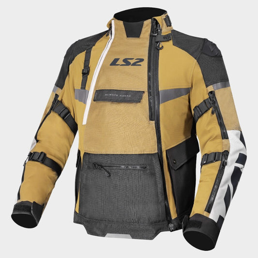 LS2 JACKET X-MASTER MAN SAND BROWN