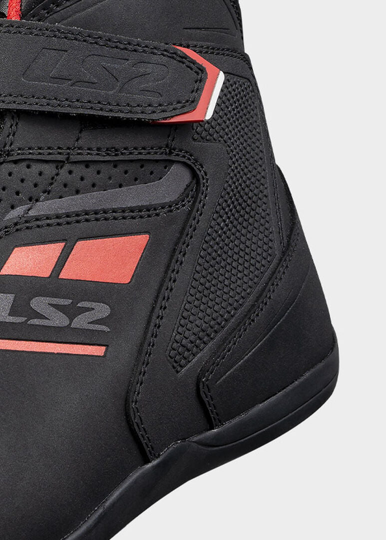LS2 GARRA WATERPROOF BOOTS – BLACK / HI-VIZ YELLOW