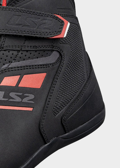 LS2 GARRA WATERPROOF BOOTS – BLACK / HI-VIZ YELLOW