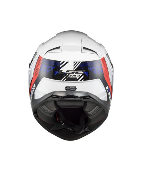 LS2 VECTOR II STYLUS WHITE FLUO RED