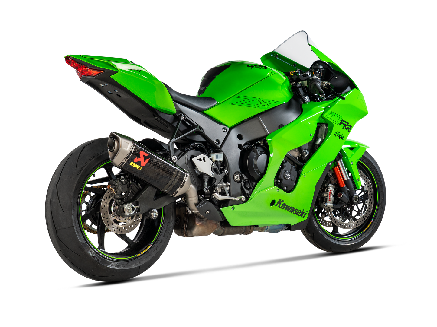 AKRAPOVIĆ SLIP-ON LINE CARBON FOR KAWASAKI NINJA ZX-10R (2021-2024)