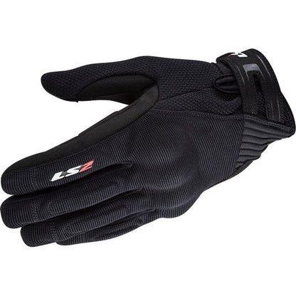 LS2 DART II GLOVES BLACK