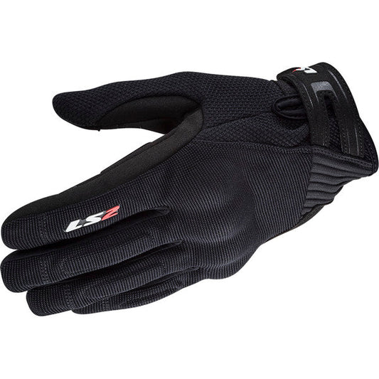 LS2 DART II GLOVES BLACK