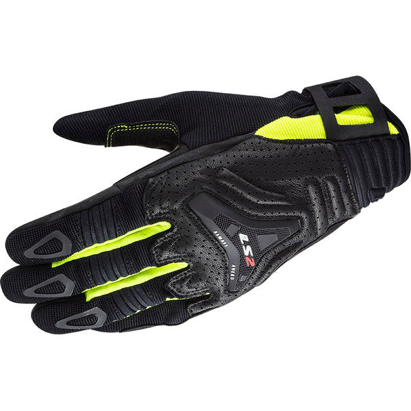 LS2 ALL TERRAIN BLACK HI-VIZ GREEN