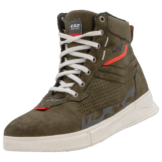 LS2 CHROME MAN BOOTS 2 GREEN