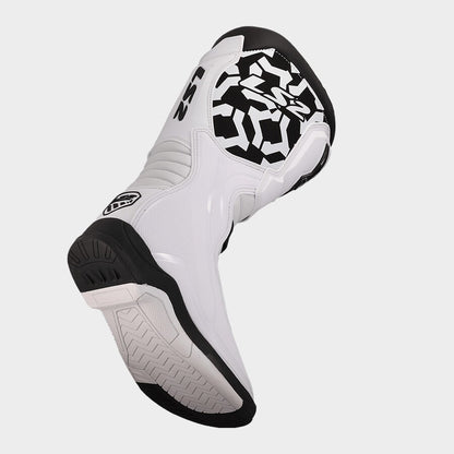 LS2 RAPTOR MOTORCYCLE BOOTS WHITE