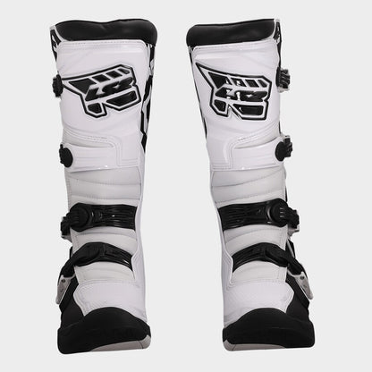 LS2 RAPTOR MOTORCYCLE BOOTS WHITE
