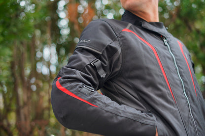 LS2 SEPANG BLACK RED JACKET