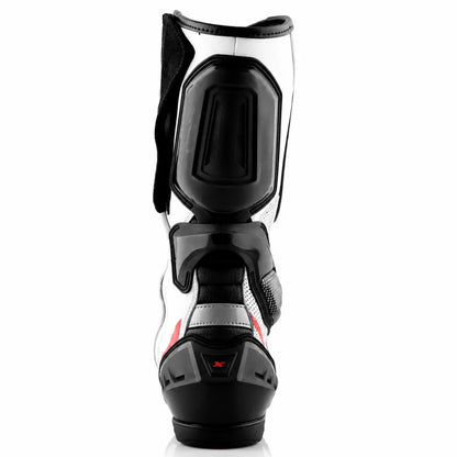 AXOR RACER TEC BOOTS BLACK/WHITE/RED