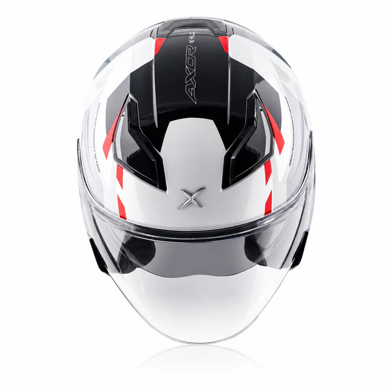 AXOR KYLO RAY HELMET WHITE RED