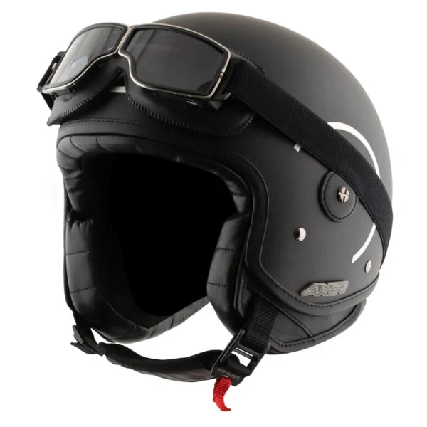 AXOR ALBERTO HELMET GLITZ BLACK WITH SILVER LINING